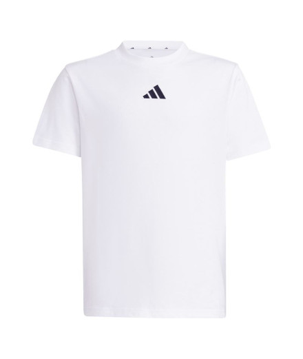 Camiseta adidas Sl 160 Infantil Blanco/Negro