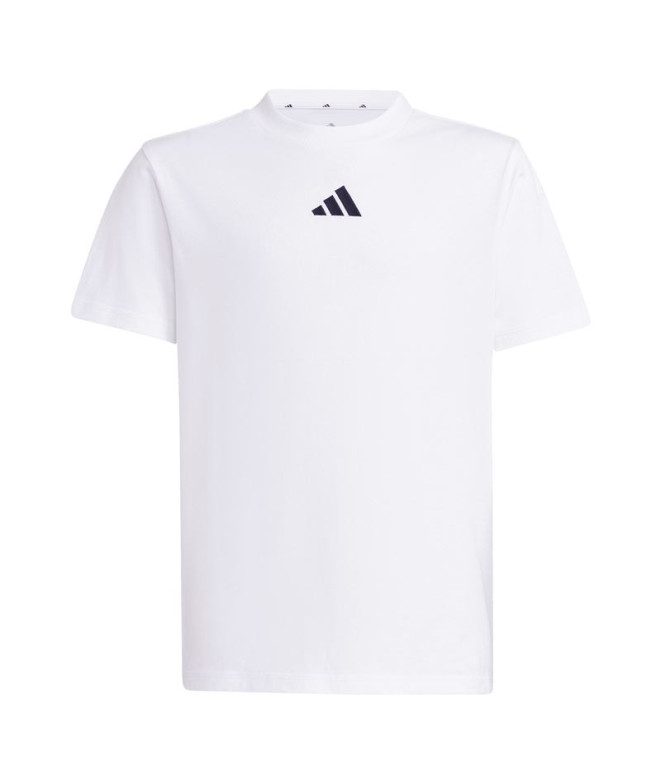 T-shirt adidas Sl 160 Enfant Blanc/Noir