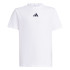 Camiseta adidas Sl 160 Infantil Branco/Preto