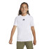 Camiseta adidas Sl 160 Infantil Branco/Preto