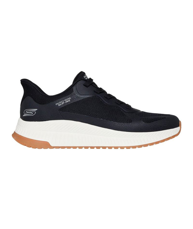 Zapatillas Skechers Slip-Ins Bobs Squad 4 Hombre Negro