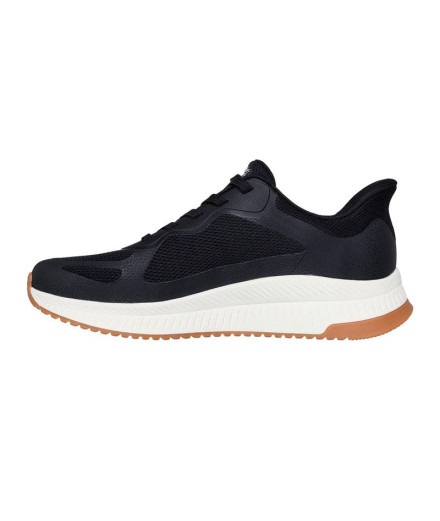 Chaussures Skechers Slip-Ins Bobs Squad 4 Homme Noir 2