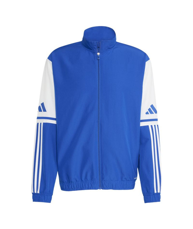 Casaco de Futebol adidas Squadra25 Pre Homem Azul/Branco