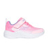 Chaussures Skechers Microspec Advance Fille Rose clair / Bordure lavande