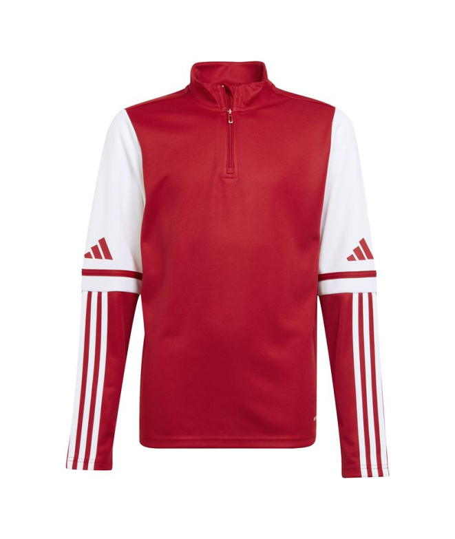 Camiseta de Futebol adidas Squadra25 Tr Top Infantil Vermelho