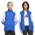 Casaco de Futebol adidas Squadra25 Tr Infantil Azul/Branco