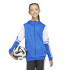 Moletom de Futebol adidas Squadra25 Hood Infantil Azul/Branco