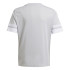 Camiseta de Futebol adidas Squadra25 Jsy Infantil Cinza/Branco