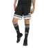 Pantalons de Football adidas Squadra25 Enfant Noir/Blanc