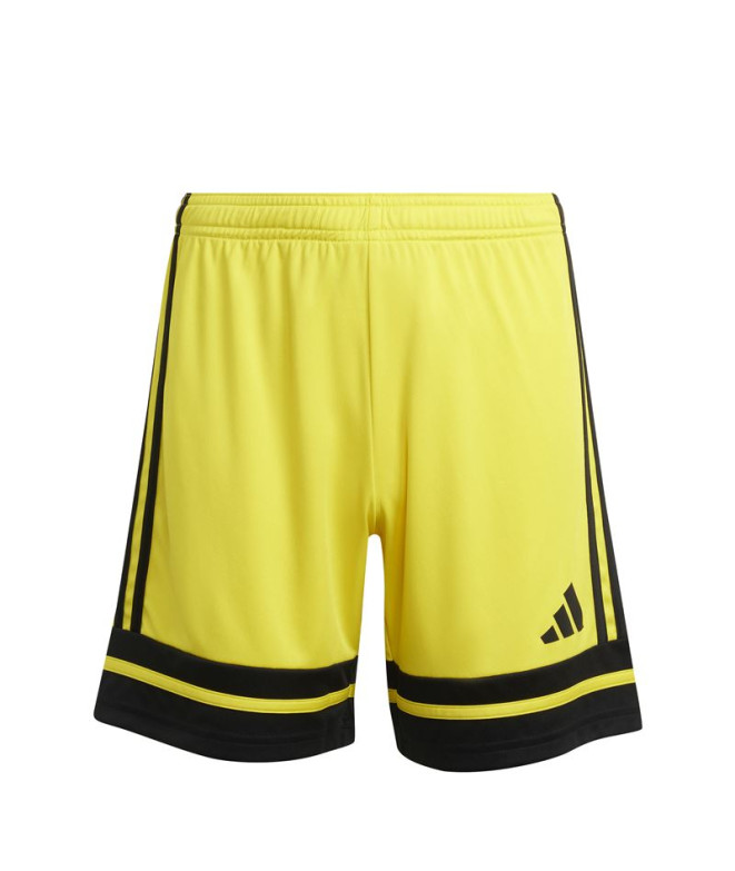 Pantalons de Football adidas Squadra25 Sho Enfant Jaune/Noir
