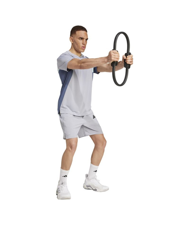 Camiseta de Fitness adidas Tech App Homem Prata