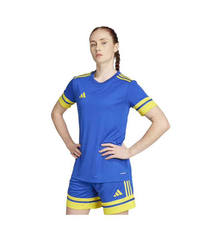 Camiseta de Fútbol adidas Squadra25 Mujer Azul