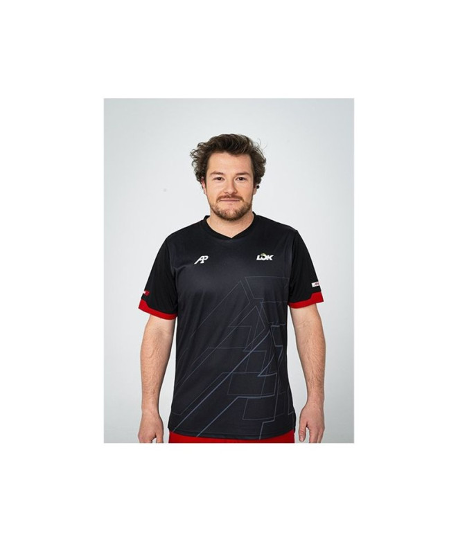 T-shirt de Pádel Lok Homme Noir