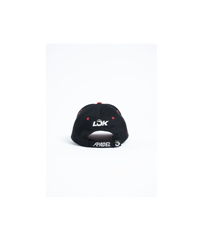 Gorra de Pádel Lok Ventrer Hombre Negro