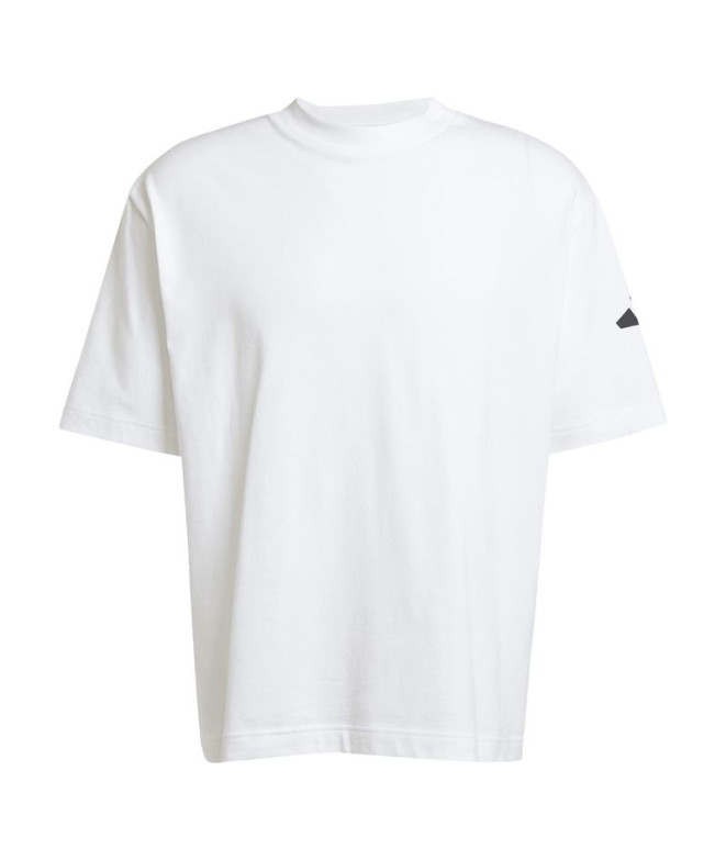 Camiseta adidas Sj Hombre Blanco/Negro