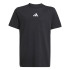 Camiseta adidas Sl 160 Infantil Preto/Branco