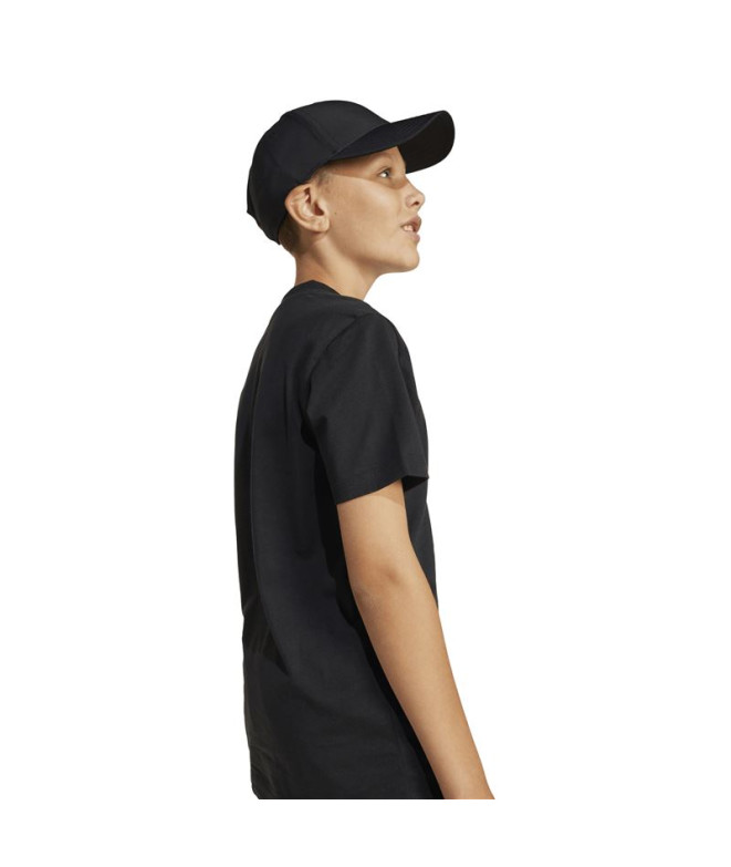 Camiseta adidas Sl 160 Infantil Preto/Branco