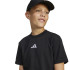 Camiseta adidas Sl 160 Infantil Preto/Branco