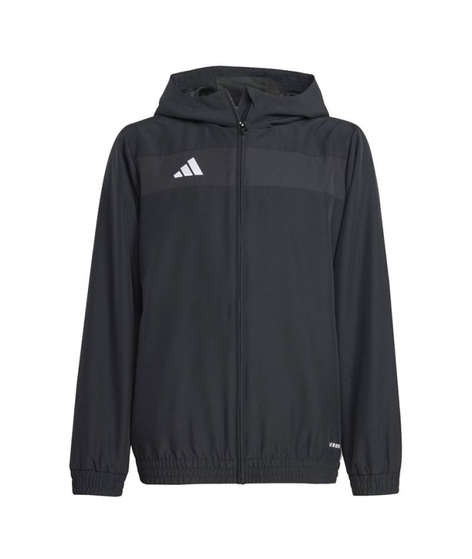 Sudadera de Fútbol adidas Tiro Es Infantil Negro/Blanco