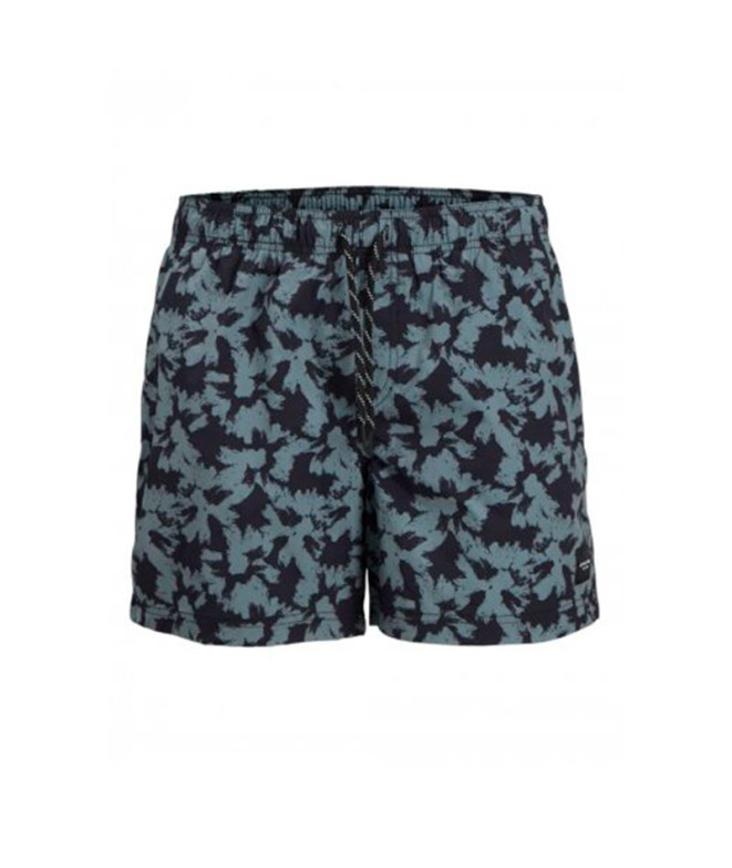Bañador Jack and Jones Jpstmaui Jjswim Flower Aop White Hombre
