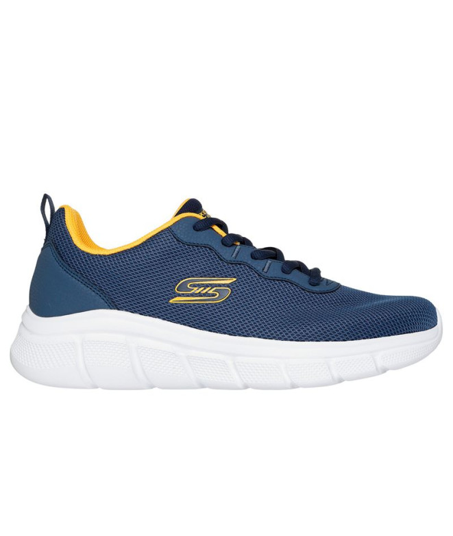 Sapatilhas Skechers Bobs B Flex - Icy Ed Homem Azul Marinho