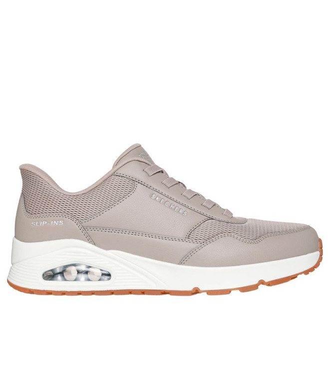 Zapatillas Skechers Slip-Ins Uno - Banksia Hombre Marrón