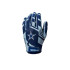 Gants de Football américain Wilson Ad Nfl Stretch Fit Dl Bleu/Blanc