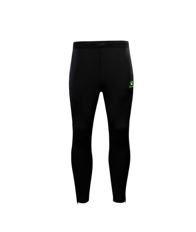 Pantalón de Fútbol Kelme Long Pant Montes Hombre Negro-Amarillo Neon