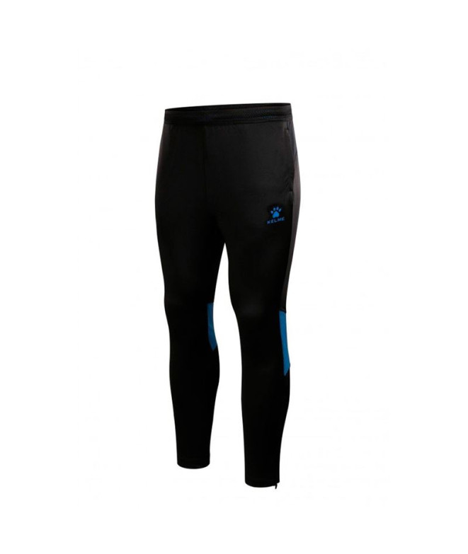 Pantalón de Fútbol Kelme Long Pant Montes Hombre Negro-Azul Neon