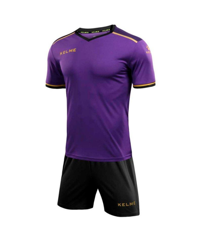 Conjunto de Fútbol Kelme Set S/S Segovia Infantil Verde Menta-Verde Oscuro