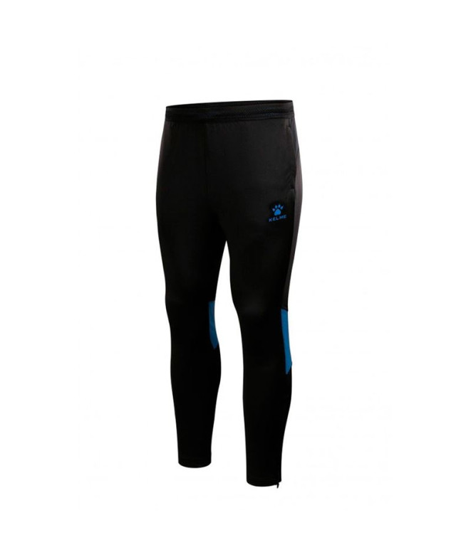 Pantalón de Fútbol Kelme Long Pant Montes Infantil Negro-Azul Neon