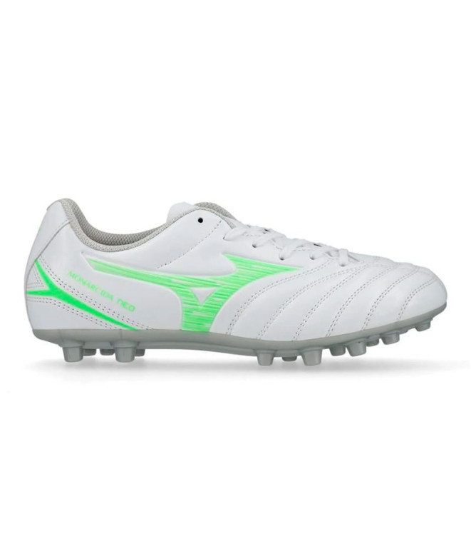 Botas De Fútbol Mizuno Monarcida Neo Iii Select Jr Ag Infantil Blanco