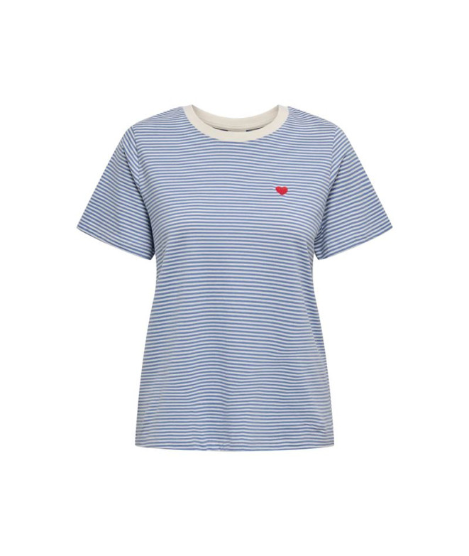Camiseta Only Jdypisa S/S Print Noos Mulher Ebb And Flow
