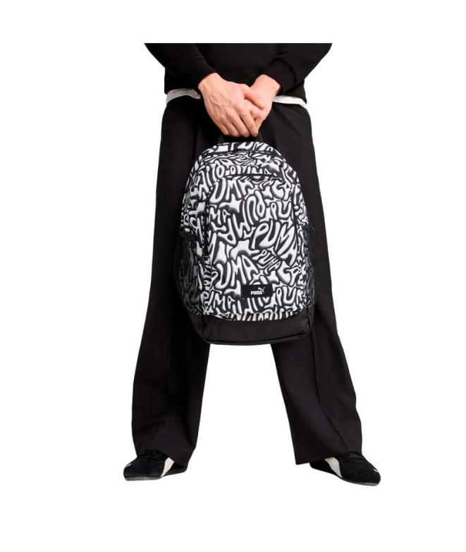 Sac à dos Puma Academy Aop Bac, Noir, Homme