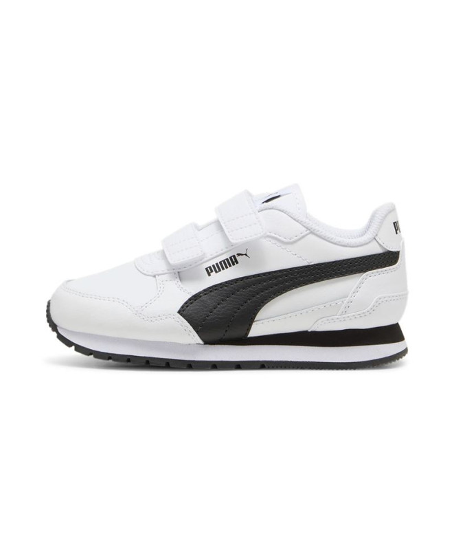 Chaussures Puma St Runner V4 L V Ps, Whi Enfant