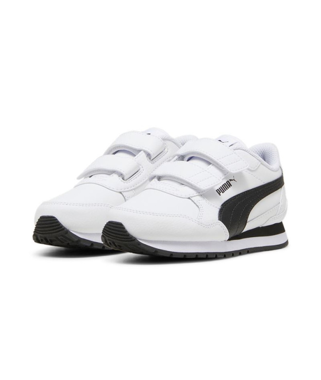Chaussures Puma St Runner V4 L V Ps, Whi Enfant