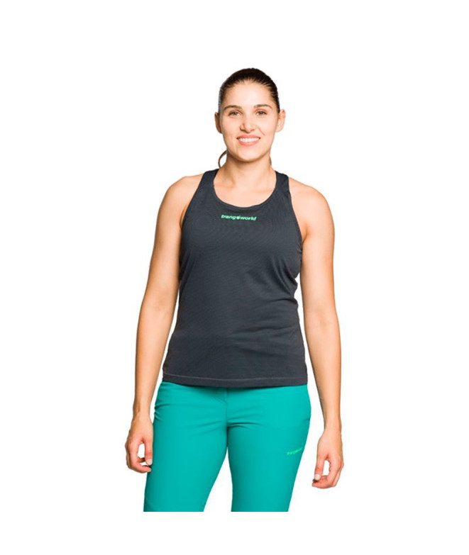 T-shirt Trangoworld Luarca Femme Anthracite