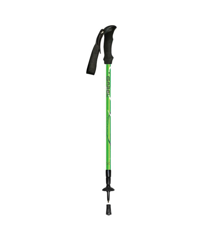 Bastón de Trekking Gabel Cilaos Lite (1 Par) Lime 68-142 Cm