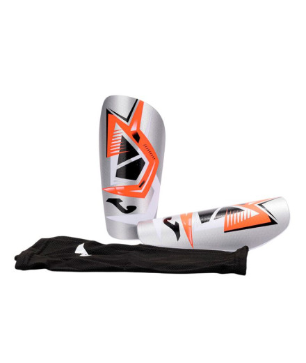 Protège-tibias de Football Joma J-Pro Argent Corail Fluo 2