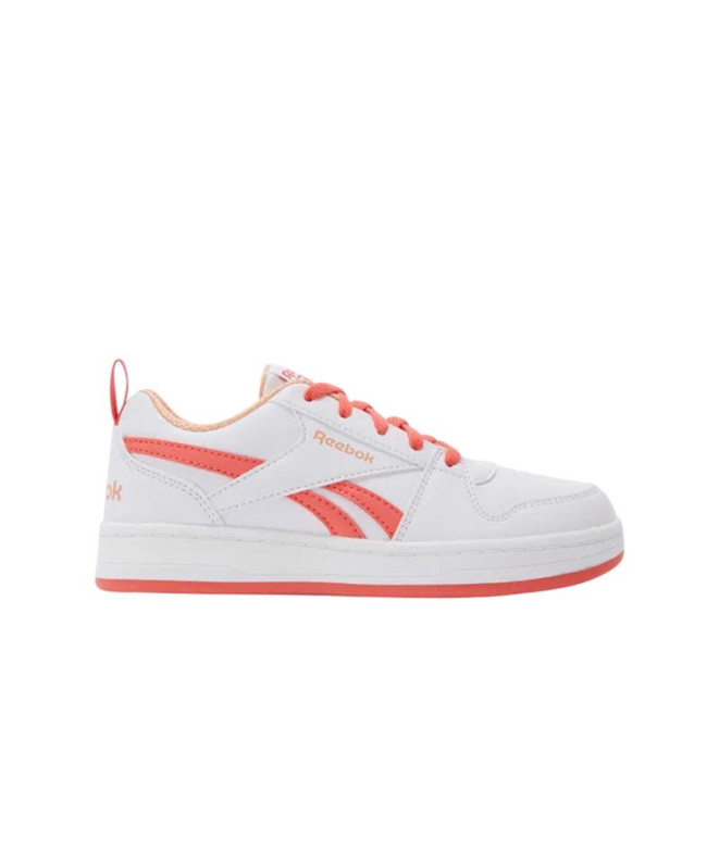 Sapatilhas Reebok Royal Prime 2 Infantil Branco/Coral