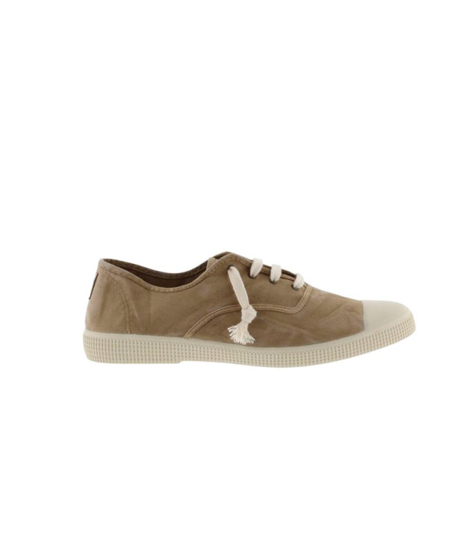 Zapatillas Victoria 110 Inglesa Lona Envejecida Drec/Pulsera Hombre Arena