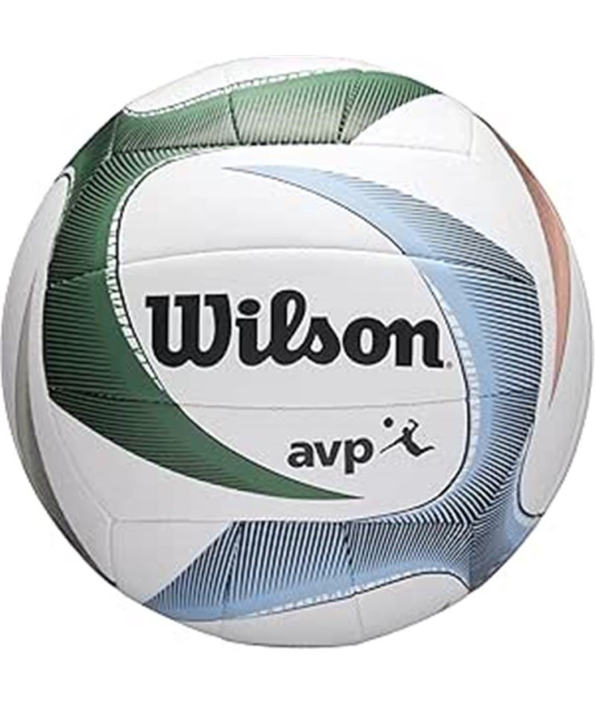 Balle de Volley-ball Wilson Avp Pxl New Blanc/Bleu/Vert
