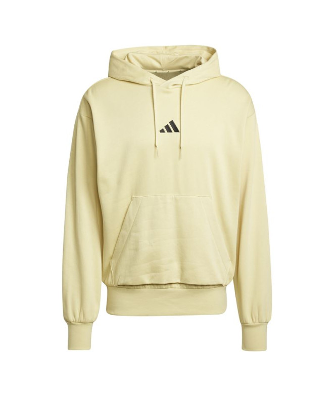 Sudadera adidas Feelcozy Hd Hombre Azul Menta/Negro