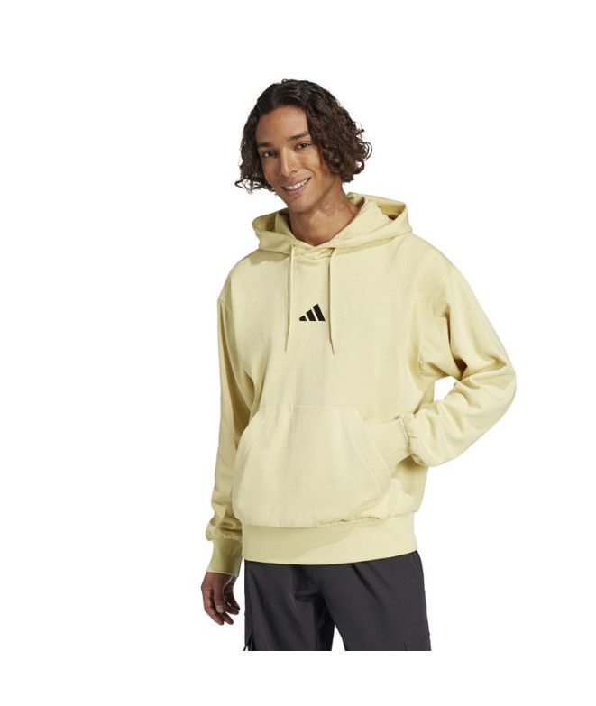 Sweat adidas Feelcozy Hd Homme Bleu Menthe/Noir