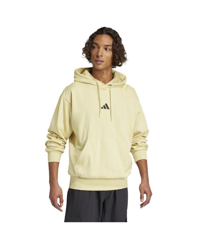 Sweat adidas Feelcozy Hd Homme Bleu Menthe/Noir