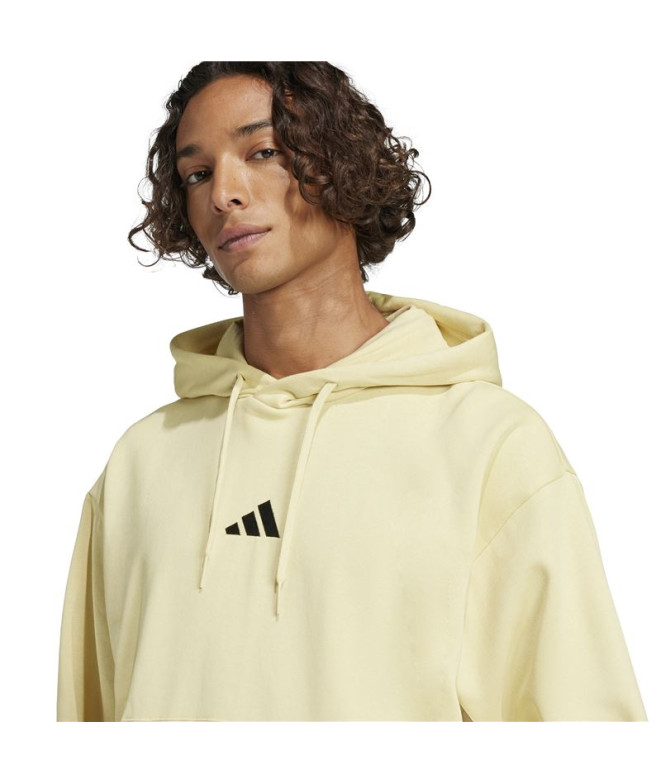 Sweat adidas Feelcozy Hd Homme Bleu Menthe/Noir