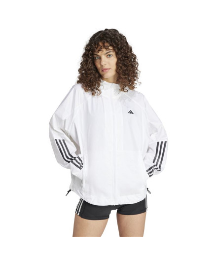 Veste de Fitness adidas Essentials Hyglm Windb Femme Blanc 2