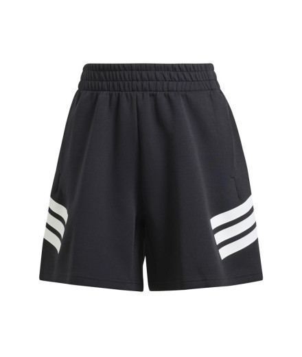 Calça adidas Future Icons 3 Bandas Short Mulher Preto