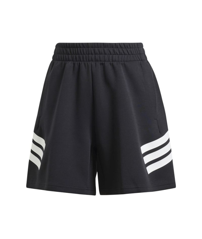 Pantalones adidas Future Icons 3 Bandas Short Mujer Negro