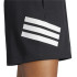 Calça adidas Future Icons 3 Bandas Short Mulher Preto